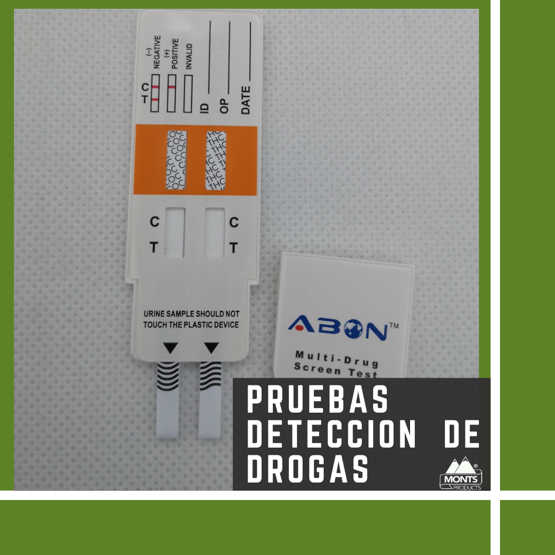 Pruebas detección drogas